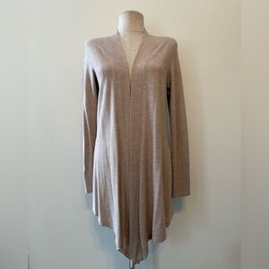 Hello Mello Flyaway Open Cut Long Sleeve Cardigan